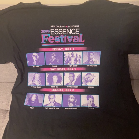 2016 NEW ORLEANS ESSENCE FESTIVAL TEE! 🎺🎶♥️ - Picture 3 of 5